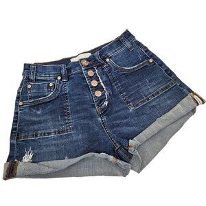 One Teaspoon High Waisted Harlets Jean Short 27